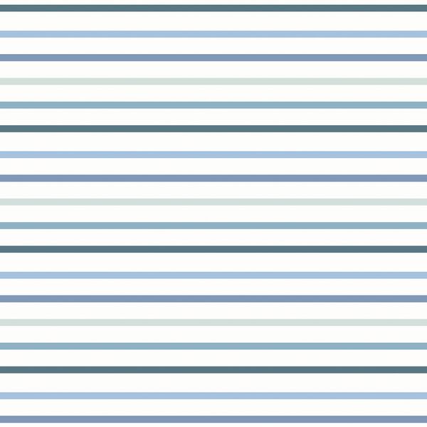 Sweet Stripe in Blue Garden