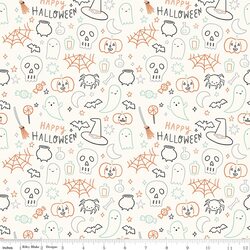 Halloween in Icons Cloud