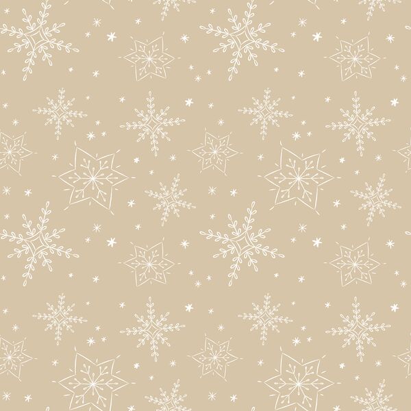 Snowflakes in Raffia