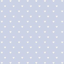 Tiny Hearts in Periwinkle
