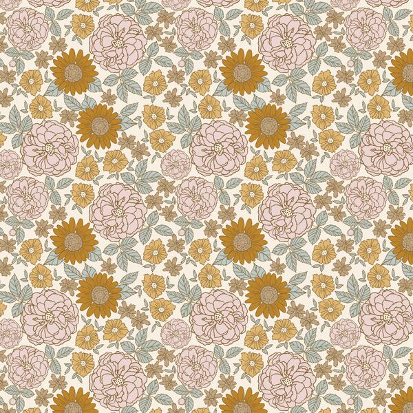 Tiny Golden Girl in Cream