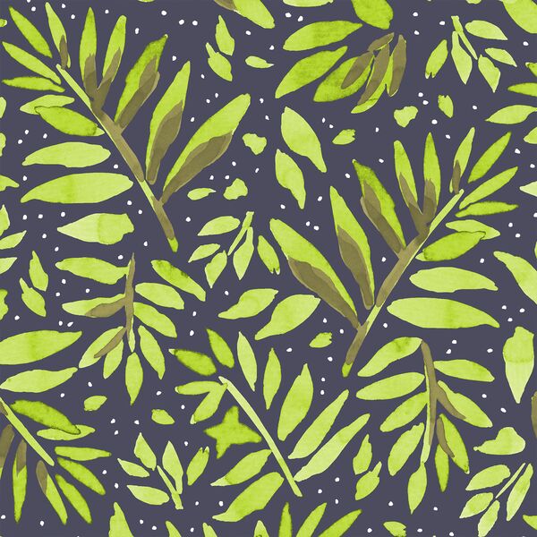 Palm Fronds in Ink