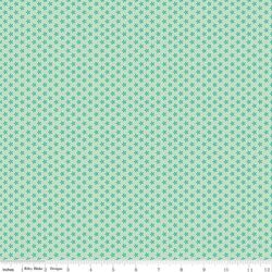 Tiny Daisy in Teal