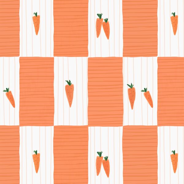 Carrot Checks in Garden