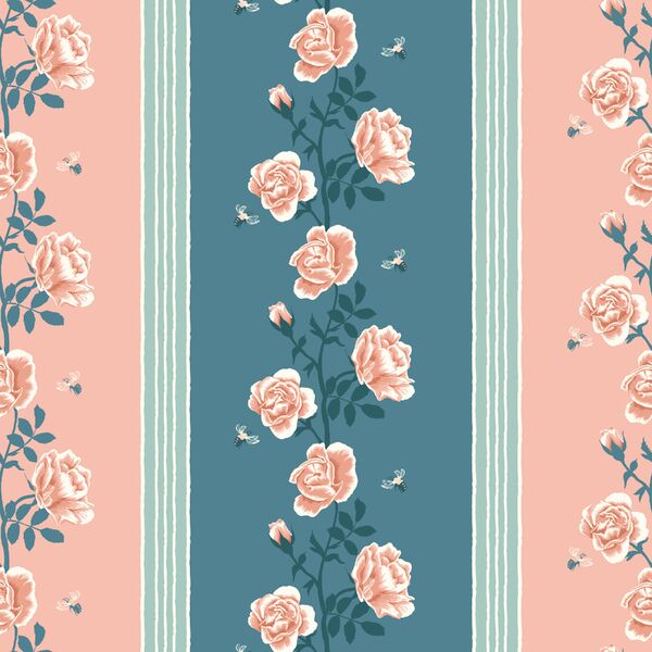 Garden Stripe in Seine