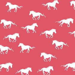 Horse Silhouette in Passion