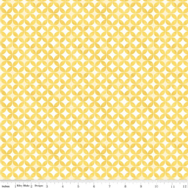 Geo Circles in Yellow