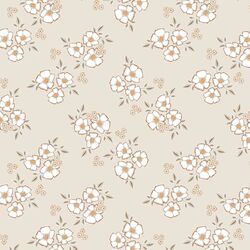 Wildflowers in Cream