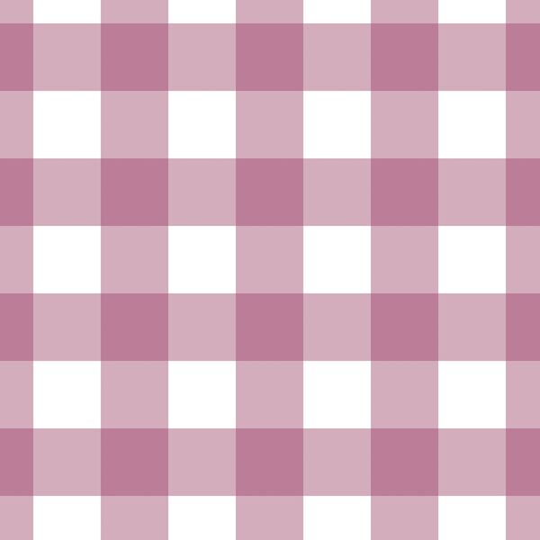 Large Gingham in Light Pink Foxglove