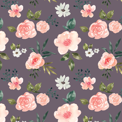 Roses in Plum