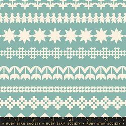Paper Cuttings in Turquoise