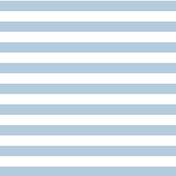 Horizontal Candy Stripe in Sky
