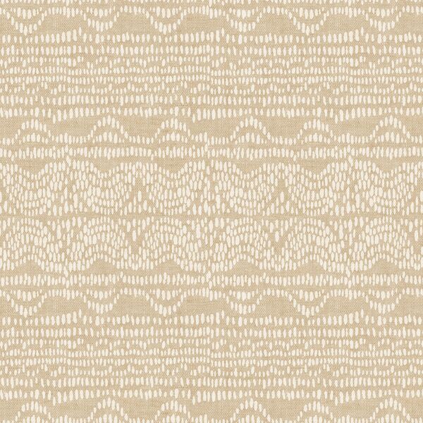 Dripping Dots in Tan