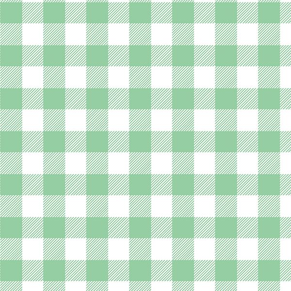 Medium Buffalo Plaid in Sprout