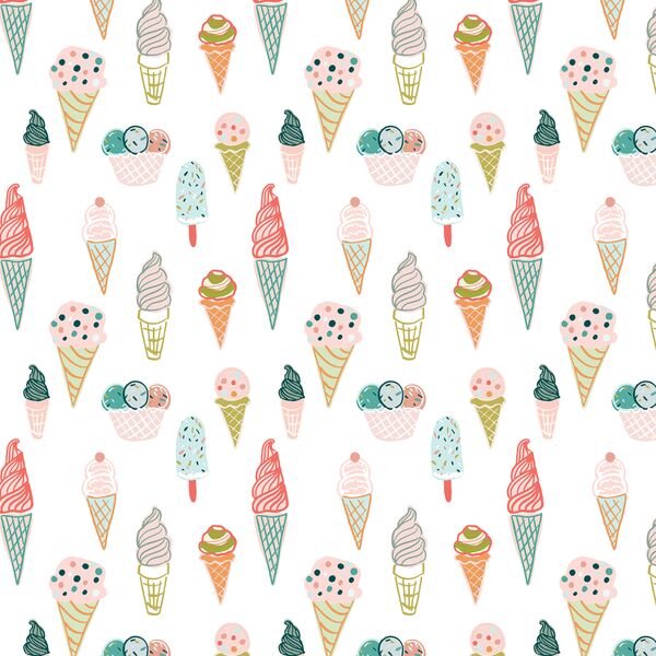 Little Ice Cream Cones in Paradise