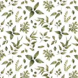 Wild Greens in White