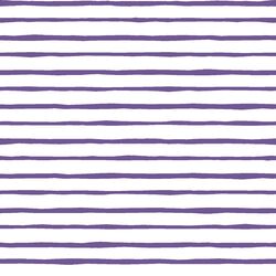 Artisan Stripe in Ultra Violet on White