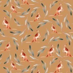 Kangaroos in Yellow Ochre