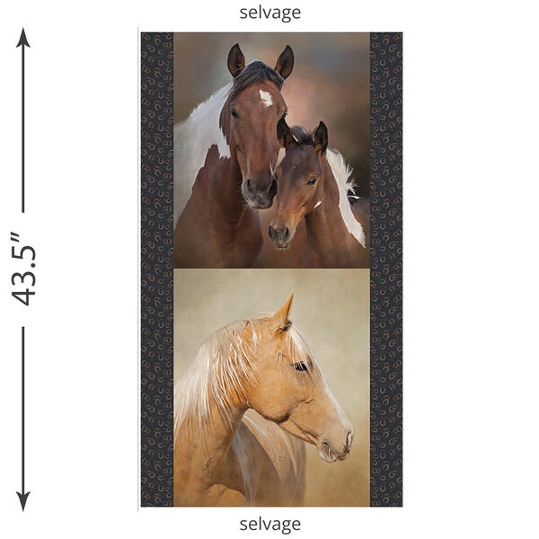 Horses Panel in Multi #2
