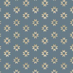 Stamped Barn Star in Nocturne