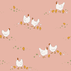 Chickens in Blooming