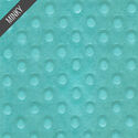 Minky Dimple Dot in Seafoam
