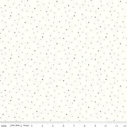Dapple Dot in Barn Red on White