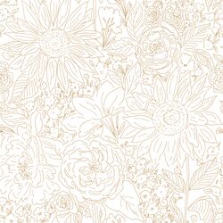 Paperie in Gold on White
