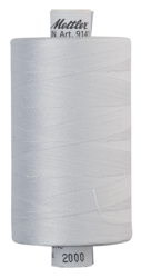 White (9141-2000) - Silk Finish Cotton 40wt - 1094 Yards