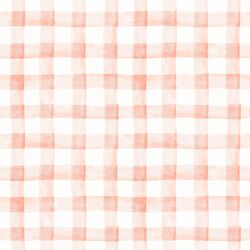Large Garden Gingham in Sweet Blossom
