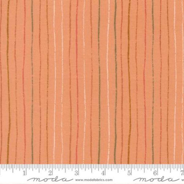Chalky Lines in Peach