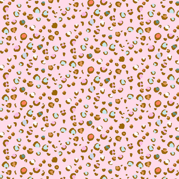 Painted Cheetah in Bubble Gum