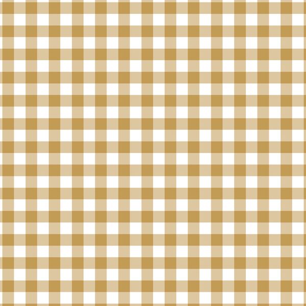 Gingham in Honey Mustard