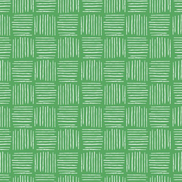 Woven Basket in Grass