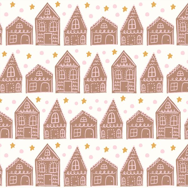 Gingerbread Village in Candy Cane