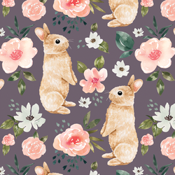 Bunny in Plum
