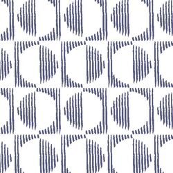 Half Moon Dot in Indigo