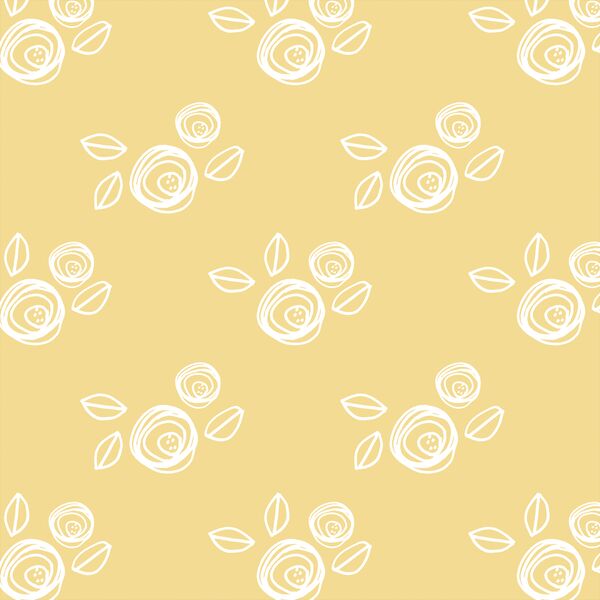 Small Regal Roses in Sunny Yellow
