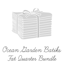 Expressions Batiks Fat Quarter Bundle in Ocean Garden