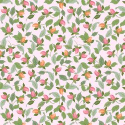 Rose Buds in Wisteria Pink