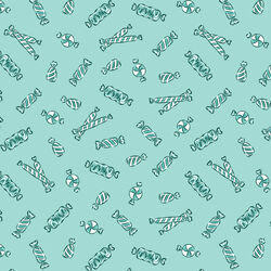 Peppermint Candy in Turquoise
