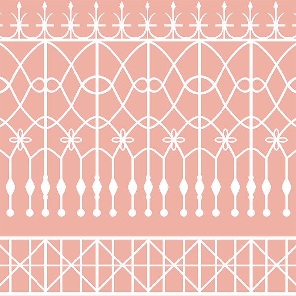 Garden Gate in Peony