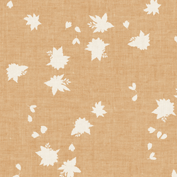 Large Scattered Floral in Tawny