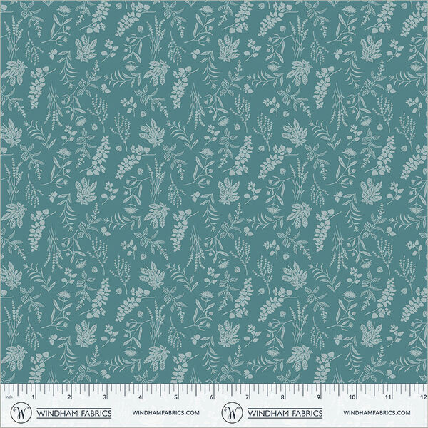 Botanicals in Teal