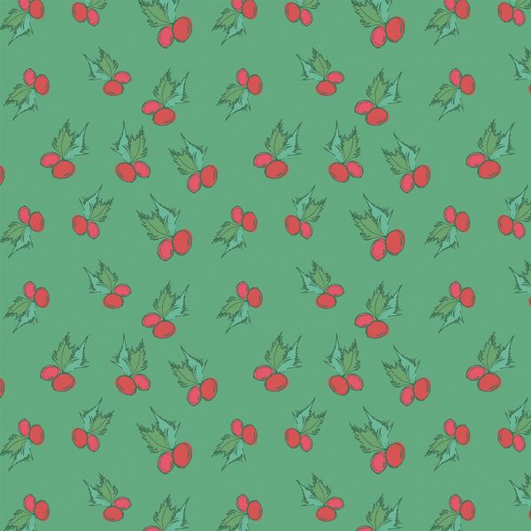 Winter Holly in Evergreen