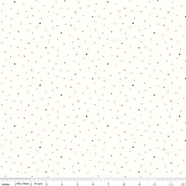 Dapple Dot in Halloween on White
