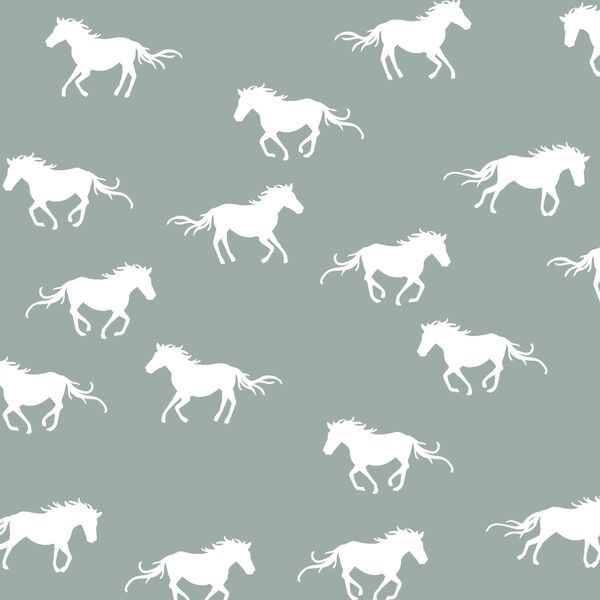 Horse Silhouette in Eucalyptus