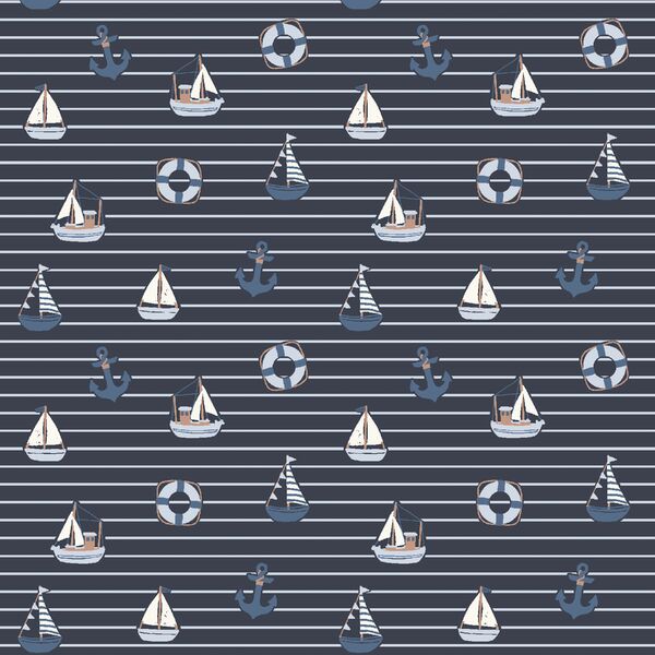 Little Sailor in Space Navy