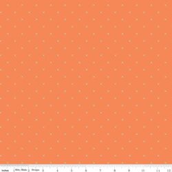 Bee Cross Stitch in Pumpkin