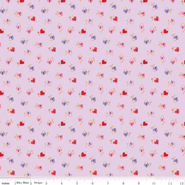 Keys To My Heart in Lavender